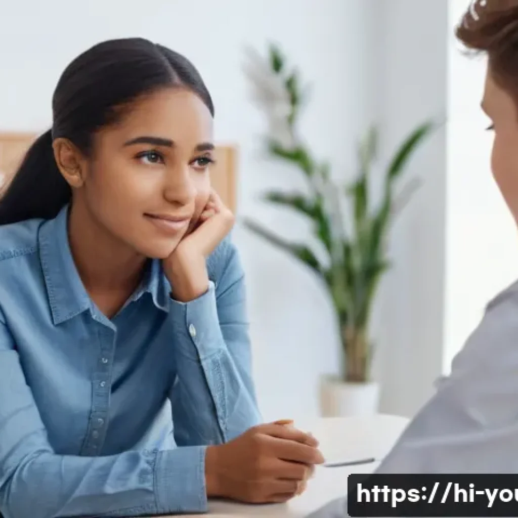 청소년상담사 자격증 취득 후의 삶 - **Prompt 1: Building Trust in a Counseling Session**
    "A heartwarming image of a diverse, empathe...